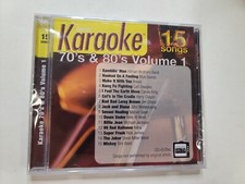 Karaoke 70's  80's , New Cd  Vol.1 15 Songs 