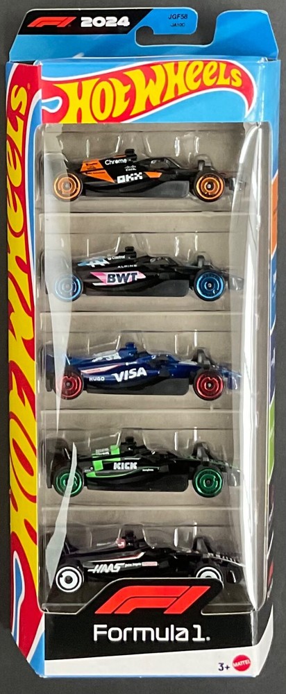 Hot Wheels Formula 1 F1 5-Pack with Original Box Shipping