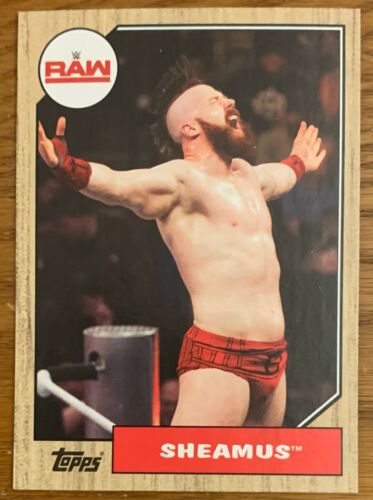 SHEAMUS, 2017 TOPPS WWE HERITAGE CARD, WRESTLING SUPERSTAR ! - Picture 1 of 1