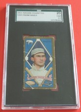 SGC 1.5 1911 T205 FRANK HOMERUN BAKER HASSAN BACK