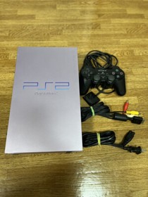 Sony PlayStation2 PS2 Console Controller Cable Sakura Pink SCPH-50000 SA Used