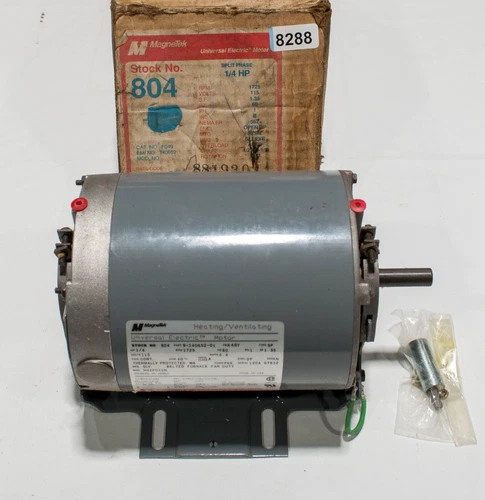 Magnetek 804 Motor 1/4 HP 1725 RPM 115V 60Hz 9-140652-01 HG2P012N