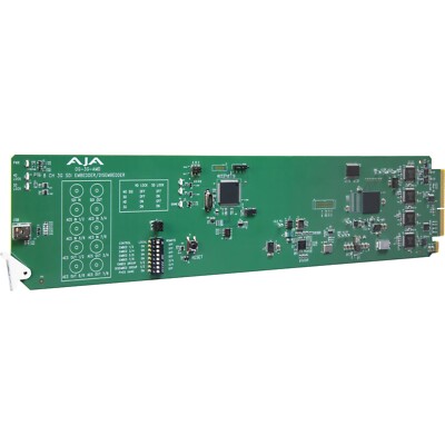 AJA openGear 3G-SDI 8-Channel 24-Bit AES Embedder/Disembedder Card OG-3G-AMD