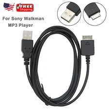 USB Data Charger Cable Cord For Sony Walkman MP3 Player WMC-NW20MU MP3 MP4 Cable