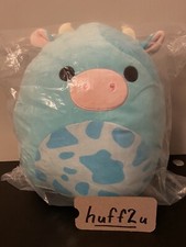 Squishmallow 16 Tuluck the Blue Cow 2023 Ultra Rare NWT NEW IN HAND