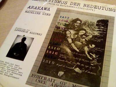 Arakawa: Mechanismus der Bedeutung (Werk im Entstehen: 1963-1971)