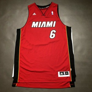 authentic lebron james miami heat jersey