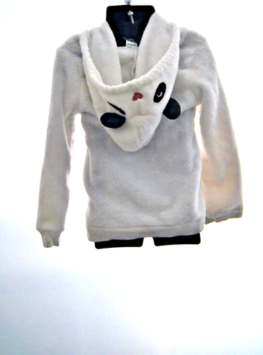 Toddler Hoodie Jacket by Carter's Size 3 T White in Color (Bear Hoodie) - Picture 16 of 24