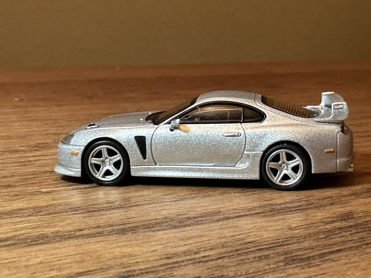 RARE TSM Mini GT 200 Toyota TRD 3000GT Alpine Silver