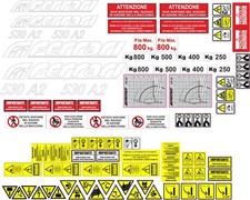ferrari gru 530 a2 kit adesivi