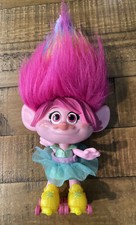 DreamWorks Trolls Party Hair Poppy Sounds Phrases Telescopic Rainbow Hair Hasbro