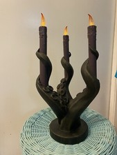 RARE Hyde and Eek 16" Tentacle Candelabra Halloween Light PROP Decoration HTF