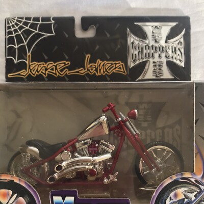 West Coast Choppers Muscle Machines Jesse James 1:18 Motorcycle