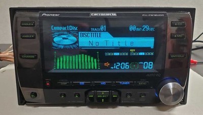 Getestet Pioneer Carrozzeria FH-P919MDR 2Din Auto Audio CD MD Player Equalize...