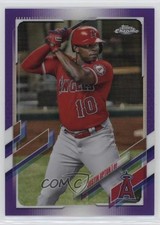 2021 Topps Chrome Purple Refractor 224/299 Justin Upton #201 0bk0