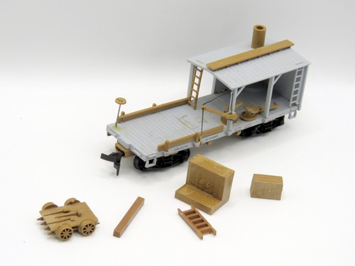 Tren de trabajo MOW TRAINS HO Walthers RIO GRANDE vagón herrero DRGW X-9485 | Zustand: Used