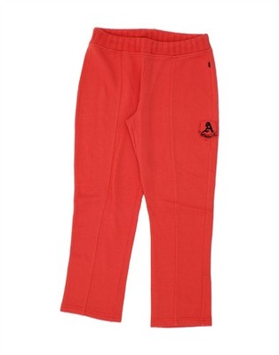 ASICS Womens Tracksuit Trousers UK 14 Large Red BK14