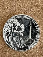 2018 £2 coin Elizabeth II Trafalgar Square 1oz 999 Fine Silver in Coin Capsule