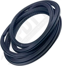 APDTY 174011 Rear Cargo Door Body-Mounted Surround Rubber Weatherstrip Seal