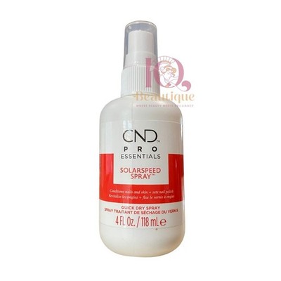 CND Service Essentials SolarSpeed Spray 4 fl oz - Quick Drying Spray Brand New