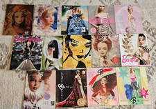Lot of 14 Barbie Collector / Collectibles Catalogs Magazines 1998-2009