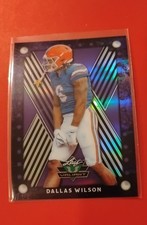 2025 Leaf Eclectic Signature Series - Valiant Dallas Wilson #VB-47 Silver. 1/1