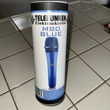 Telefunken M80 BLUE - Dynamic Handheld Vocal Microphone Blue Body / Blue Grill