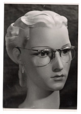 Porträtstudie mit Brille, ca. 1940 – Silbergelatine Fotografie von Georg Fiedler