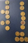 LOT of 19 Lincoln Wheat Cents 1909 To 1927.1909-1914,1916/1917,1921,1923 to 1927