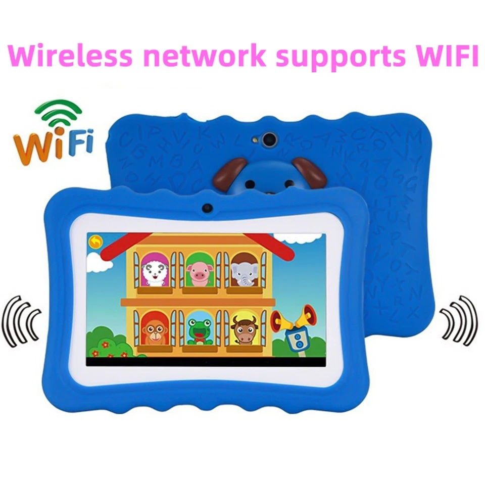 Toddler Tablet for Kids 7in Kids Tablet Android with WiFi Dual Camera Bluetooth - Image 2 of 4