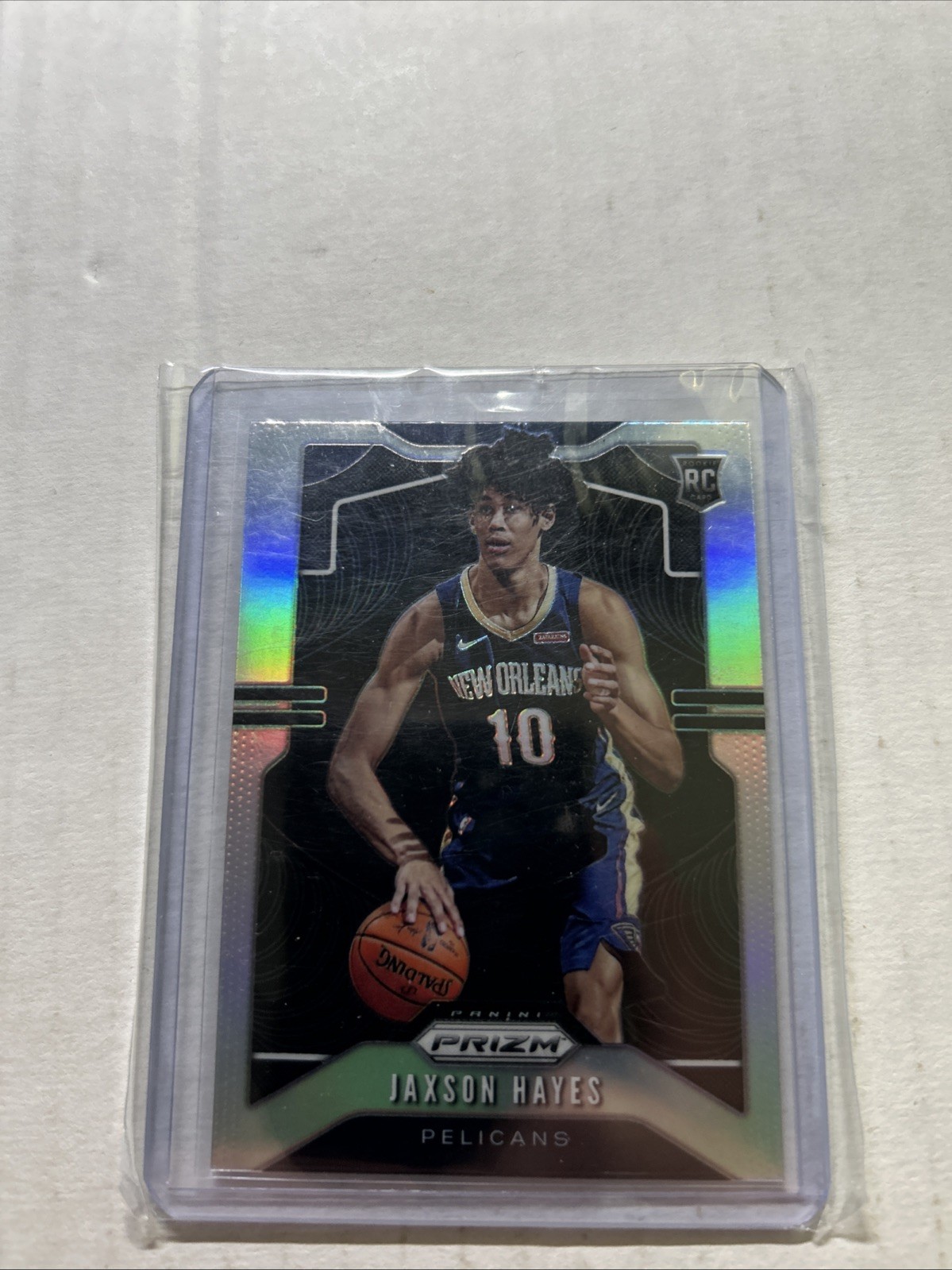2019-20 Panini Prizm - Rookie Silver Prizm #254 Jaxson Hayes (C) LAKERS 
