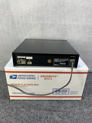 Lettore Compact Disc Sony CDP-17F Vintage *LEGGI* - Foto 9 di 11