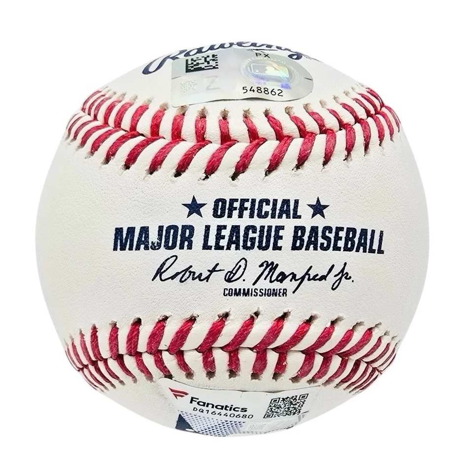 Béisbol firmado por Tarik Skubal Tigres de Detroit 24 Triple Corona 24 Cy Young Fanatics Foto 2 de 2