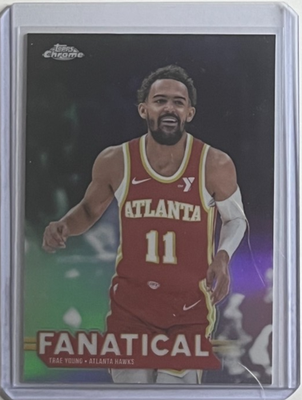 処分価格TRAE YOUNG 1 26.0㎝ 2025-26 Topps Chrome Basketball Trae Young Fanatical Refractor SSP