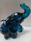 Fenton para  Elefante Azul, pintada a mano, firmada por el artista,  Fento