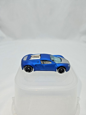 Hot Wheels Bugatti Veyron Satin Blue Loose