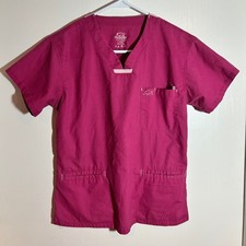 Blusa Médica IguanaMed XS Manga Corta Uniforme Doctor Enfermera Rosa