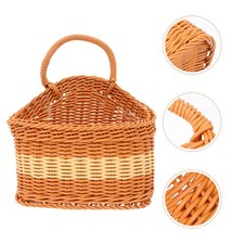  Wall-mounted Basket Hanging Vegetable Fruit Baskets Garden Flower