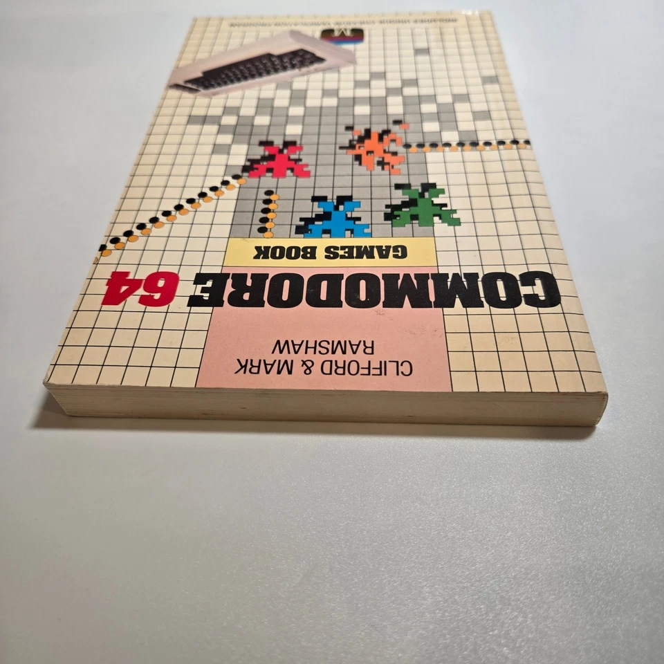 Commodore 64 Games Book Clifford & Mark Ramshaw 1983 Softcover Vintage Ex-Lib - Image 3 of 4
