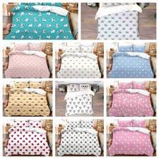3D Animals Pattern Cartoon Quilt Cover Duvet Cover Comforter set