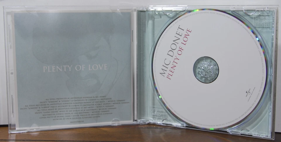 CD - Universal Records - Plenty of Love - Mic Donet - Zustand Near Mint (860) - Bild 3 von 4