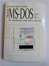 Microsoft MS-DOS Operating System original versiegelt sealed vintage Betriebssys
