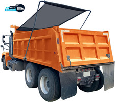 Dump Truck Mesh Tarp 7'X20' - Heavy Duty Dump Trailer Mesh Tarp Cover