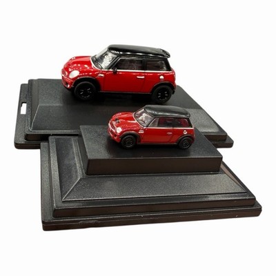 MINI Cooper S Hardtop R56 Chili Red with Black Roof Diecast car