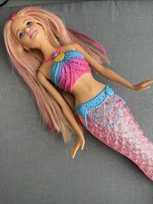 2015 Mattel Barbie Dreamtopia Twinkle Lights Mermaid Doll 14"