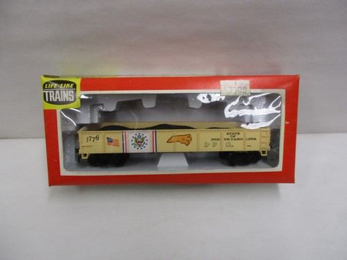 Tren a escala Ho realista estado de Carolina del Norte vagón góndola serie 08594 1776 | Zustand: Used