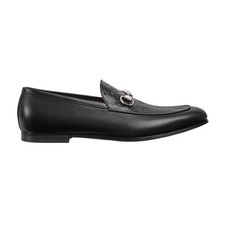 Gucci Men's Horsebit Leather Loafer Black