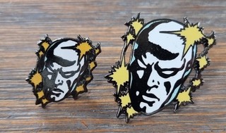 LOT DE 2 PINS MARVEL SILVER SURFER SIGNÉS SAGGAY
