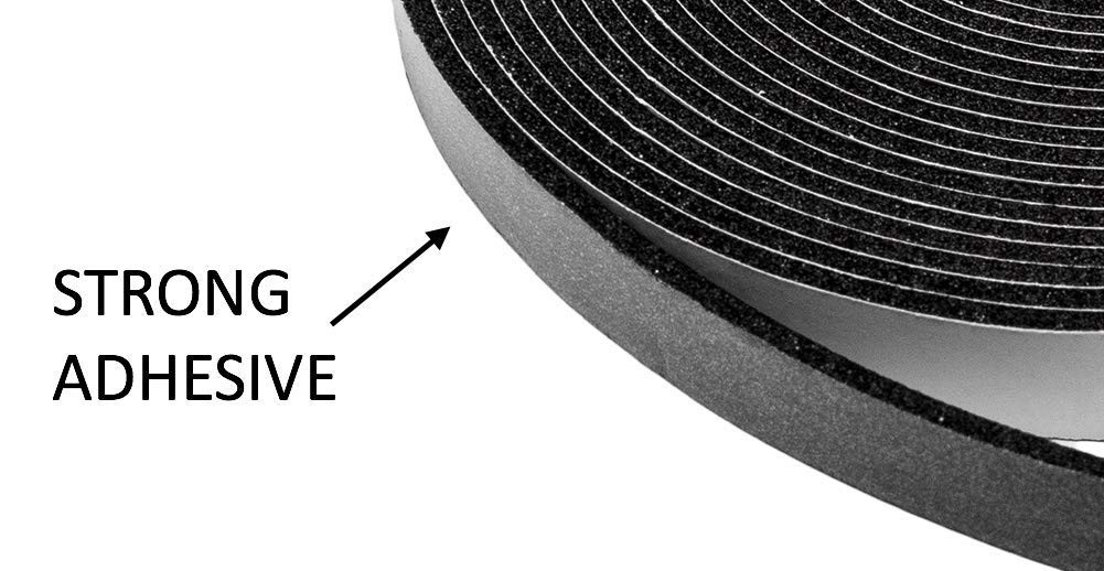 Foam Insulation Tape for Pipe Weather Stripping. Adhesive Freezer Seal Air