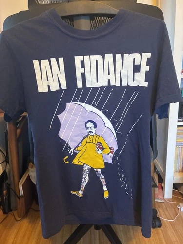 Ian Fidance Jawbreaker Morton Salt T-Shirt ianimal69 Men’s Size Small Comedy - product listing photo